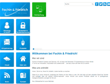 Tablet Screenshot of fachin-friedrich.de